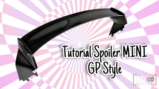 Tutorial: Carbon Fiber Spoiler MINI GP Style for MINI R & F - RSI c6