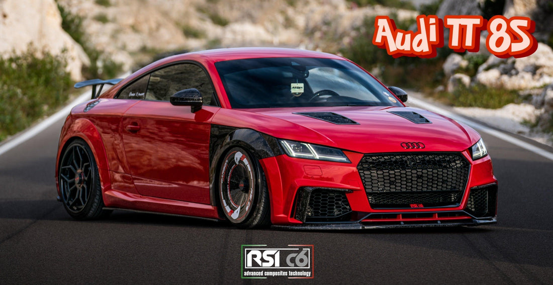 AUDI TT 8S Mk3 - An explosion of forged carbon fiber - RSI c6