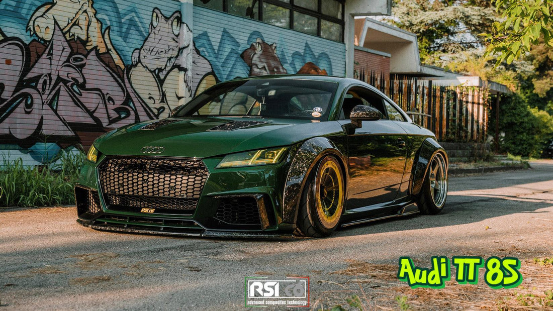 AUDI TT 8S Mk3 - A double explosion of forged carbon fiber - RSI c6