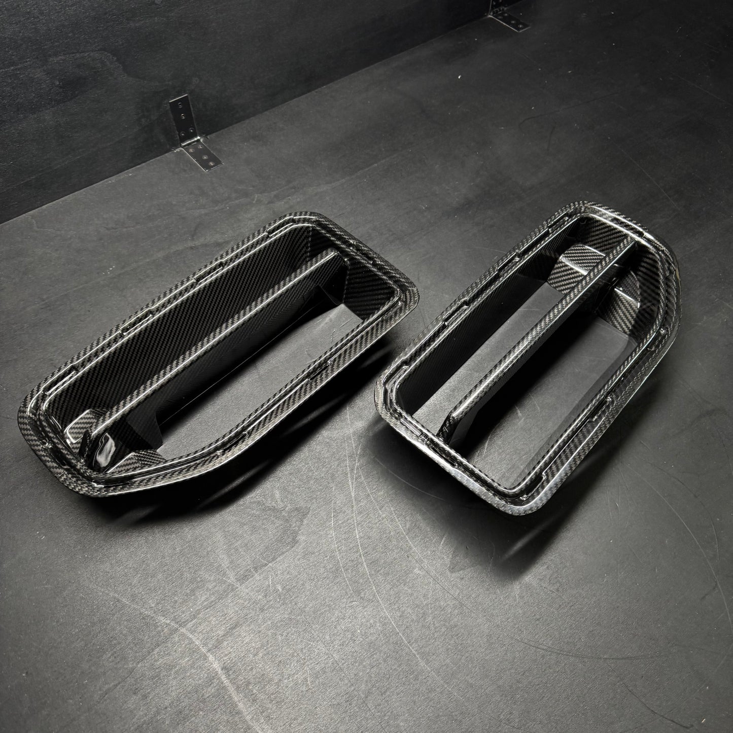 Carbon Grill Kidneys in Carbon Fiber for BMW G87 M2 by RSI c6