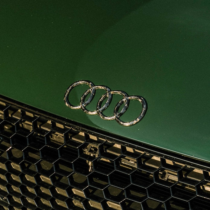 Emblem Logo Badge AUDI in Forged Carbon for AUDI by RSI c6