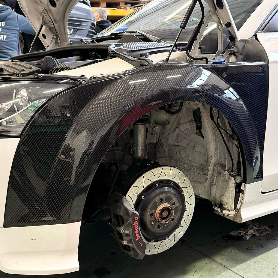 Fenders in Pre-preg Carbon Fiber for AUDI TT 8J Mk2 by RSI c6