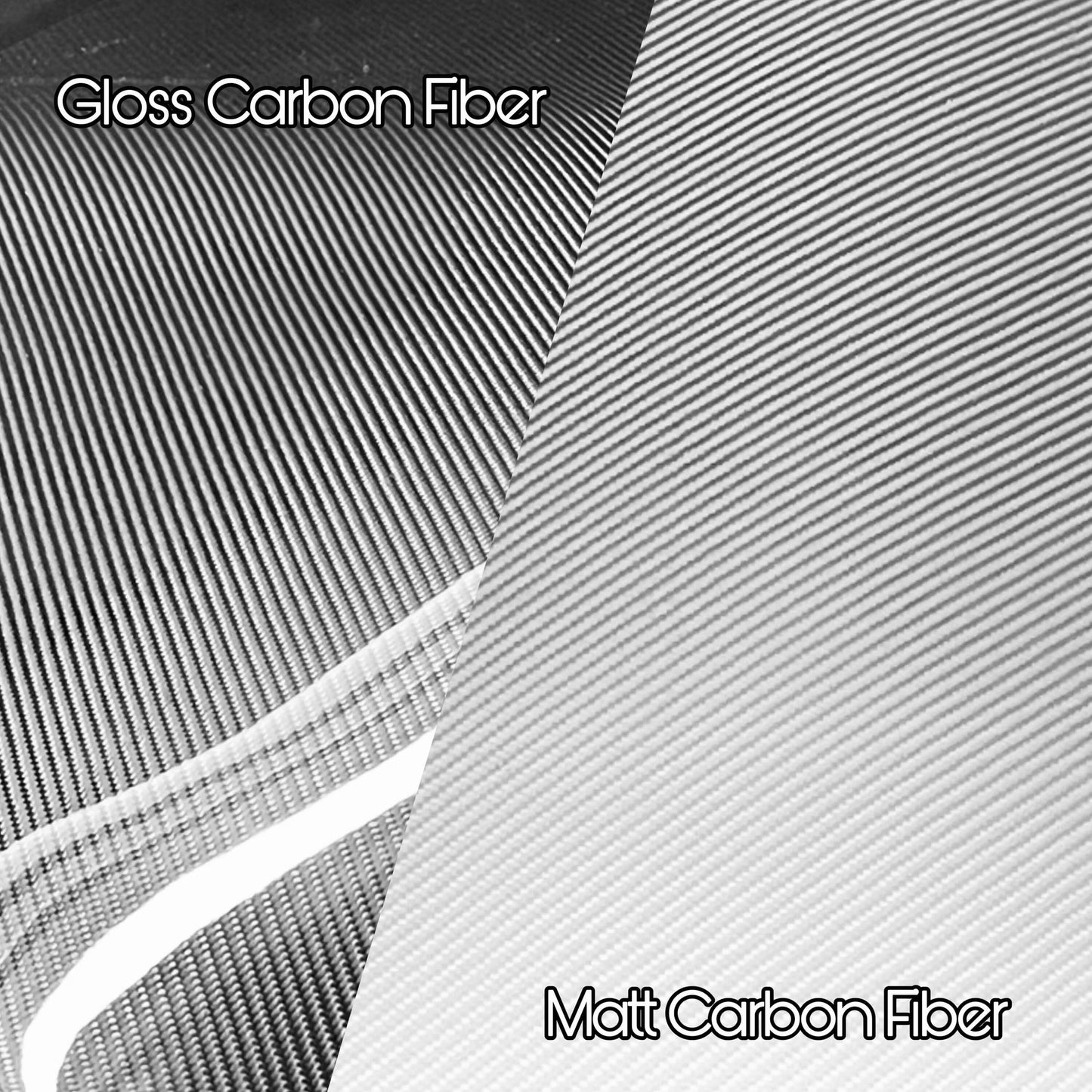 Matt or Gloss Carbon fiber for car parts by RSI c6