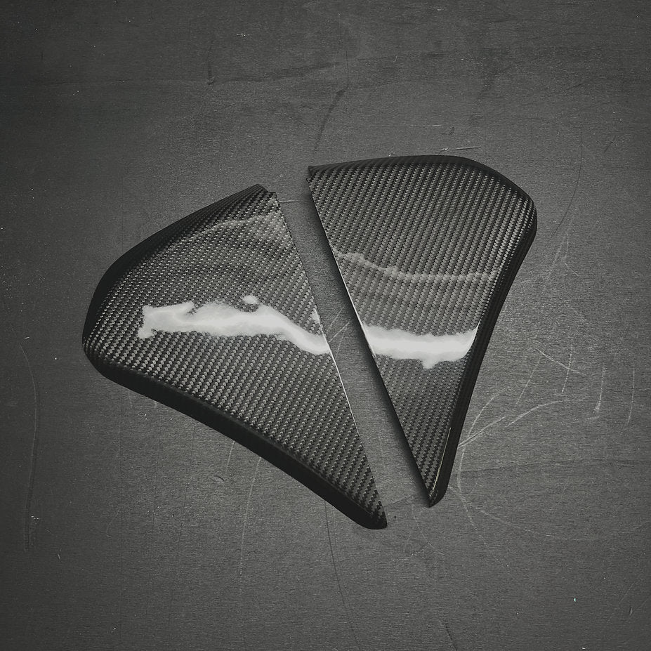 Dash Side Cover in Carbon Fiber for Audi TT / TTS / TT RS 8S Mk3 by RSI c6