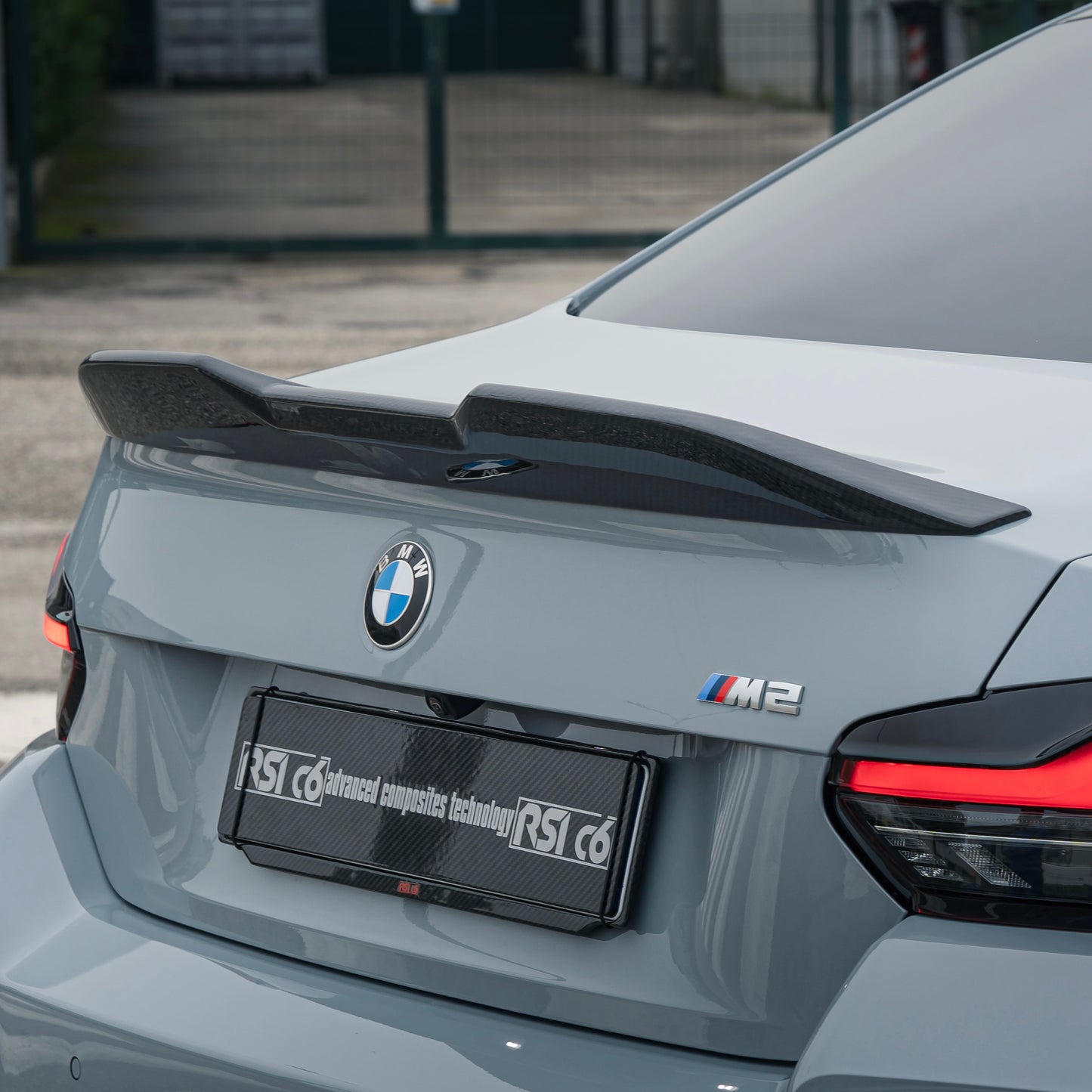 Ducktail Rear Spoiler in Carbon Fiber for BMW G87 M2 by RSI c6