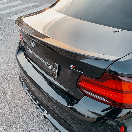 Ducktail Rear Spoiler in Forged Carbon Fiber for BMW F87 M2 & M2C by RSI c6