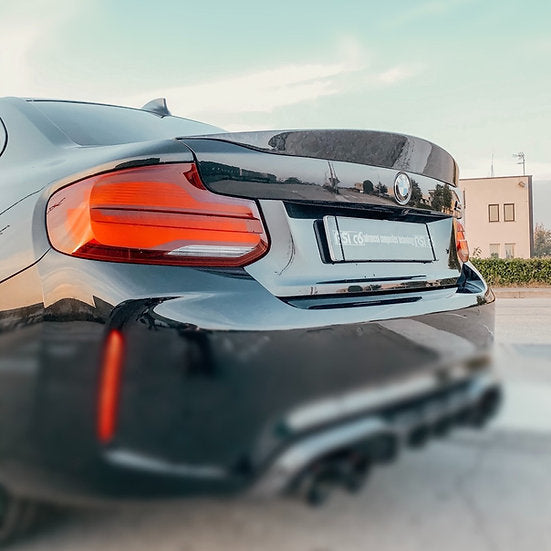 Ducktail Rear Spoiler in Forged Carbon Fiber for BMW F87 M2 & M2C by RSI c6