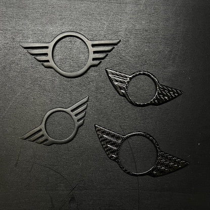 Cover Emblem Logo Badge MINI in Carbon Fiber for MINI R Series & F Series by RSI c6