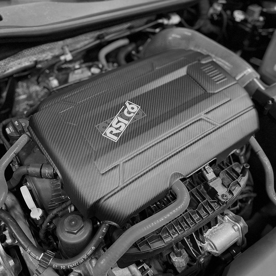 Engine Cover TFI / TFSI in Carbon Fiber - AUDI TT / TTS / TT RS 8S Mk3 - RSI c6