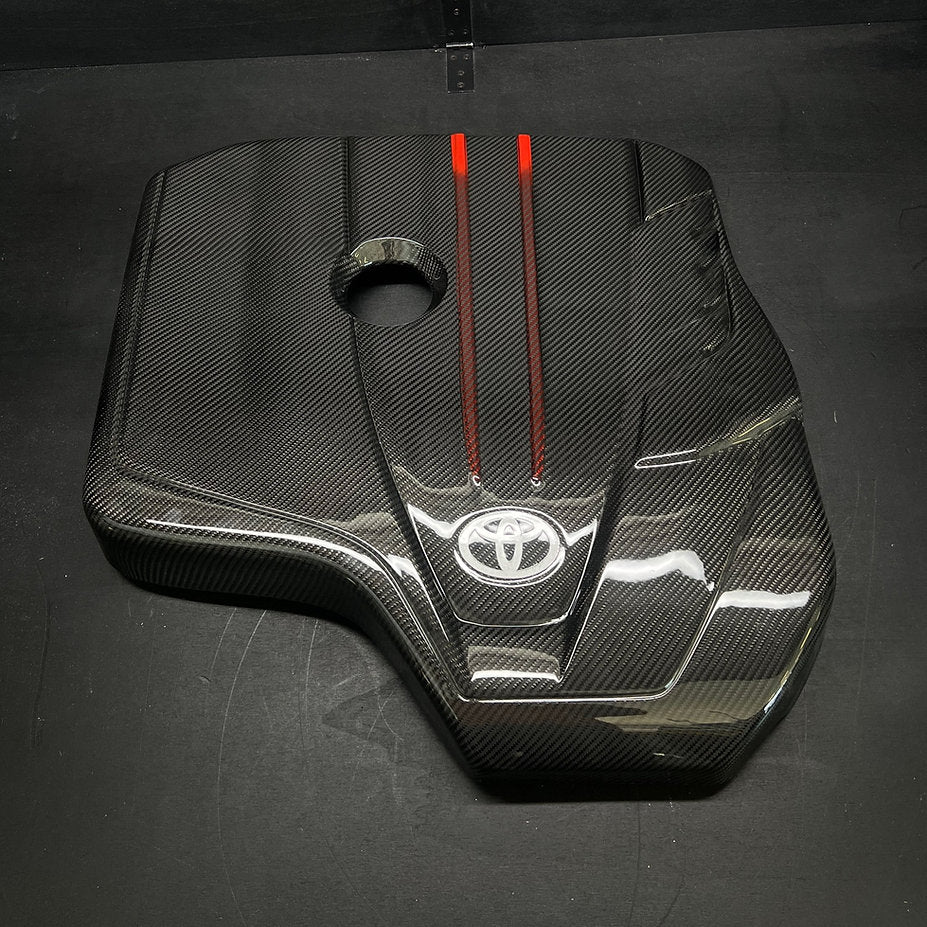 Engine Cover in Prepreg Carbon Fiber - Toyota MK5 Supra B48 2.0 - RSI c6