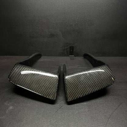 Front Bumper Fins Canards Splitter in Carbon Fiber for VW GOLF 7 R or VW GOLF GTI/GTD by RSI c6