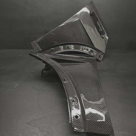 Front Vented Fenders in Carbon Fiber for MINI R50 / R52 / R53 by RSI c6