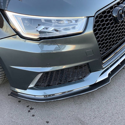 Front Lip in Carbon Fiber for AUDI A1/S1 8X by RSI c6