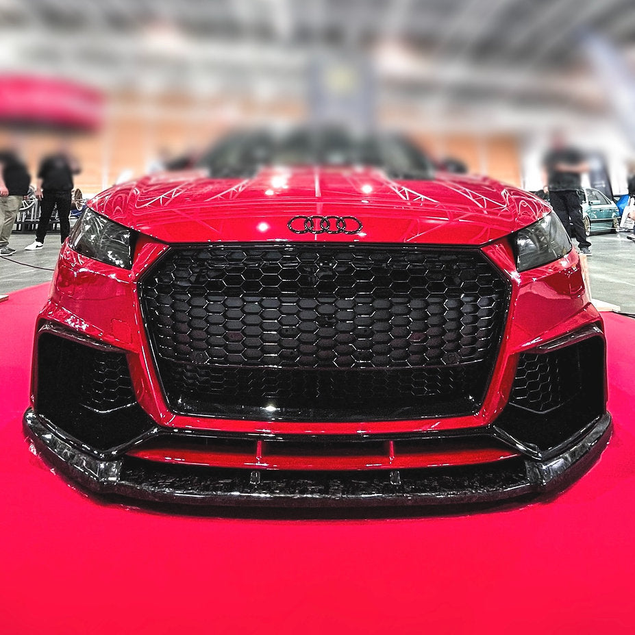 Front Lip in Forged Carbon Fiber for AUDI TT RS 8S Mk3 by RSI c6