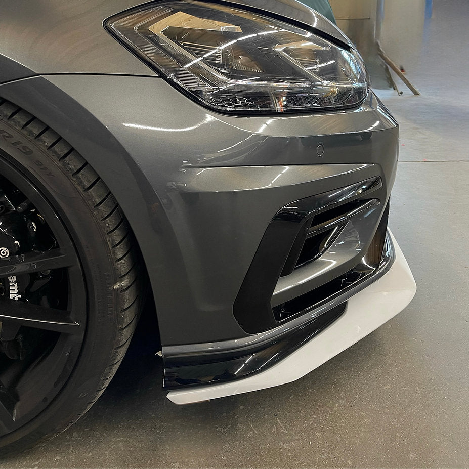 Front Lip in Carbon Fiber for VW GOLF 7.5 GTI & R by RSI c6