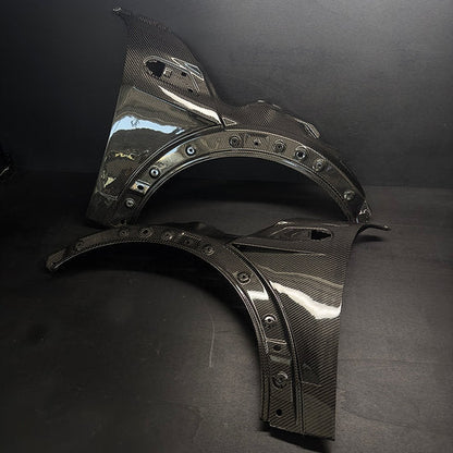 Front Fender Vented in Carbon Fiber for MINI R55 / R56 / R57 / R58 / R59 / GP2 by RSI c6