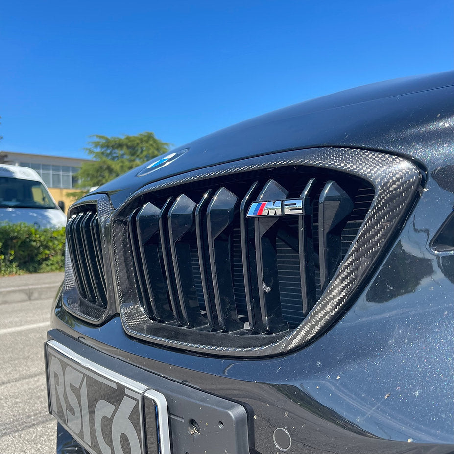 Carbon grill kidneys in Carbon Fiber for BMW F87 M2C by RSI c6