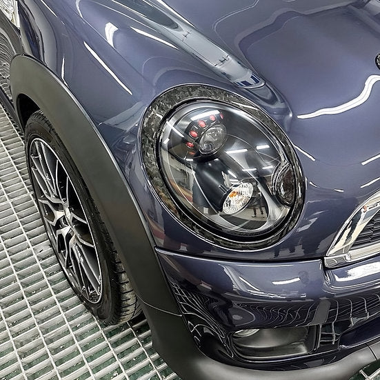 Head Light Trim in Forged Carbon for MINI R55 / R56 / R57 / R58 / R59 by RSI c6