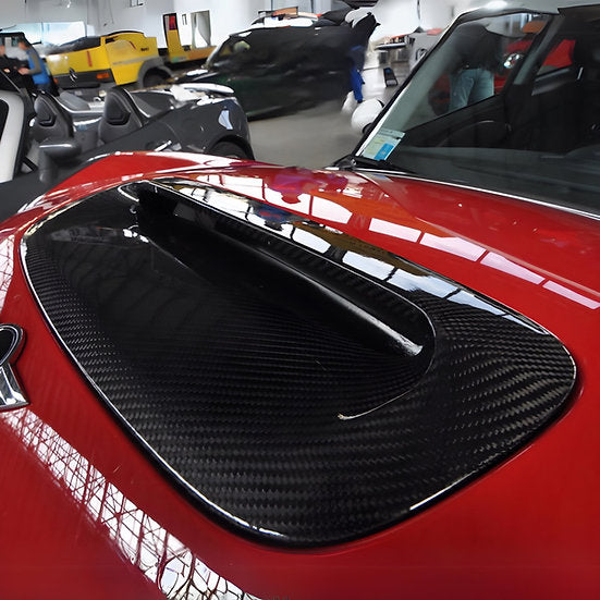 Hood Scoop in Carbon Fiber for MINI R55 / R56 / R57 / R58 / R59 by RSI c6