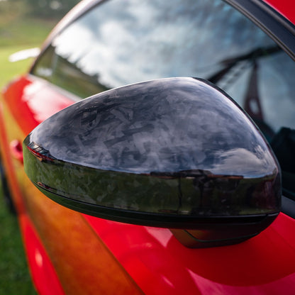 Side Mirror Caps in Forged Carbon Fiber for AUDI TT / TTS / TT RS 8S Mk3 by RSI c6