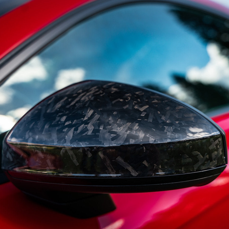 Side Mirror Caps in Forged Carbon Fiber for AUDI TT / TTS / TT RS 8S Mk3 by RSI c6