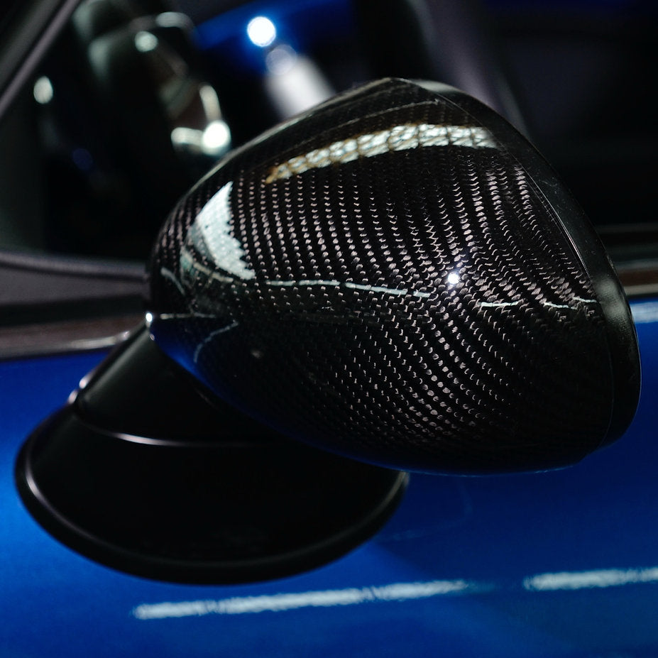 Side Mirror Caps in Carbon Fiber for MINI R50 / R52 / R53 by RSI c6