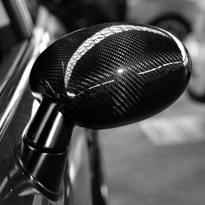 Side Mirror Caps in Carbon Fiber for MINI R50 / R52 / R53 by RSI c6