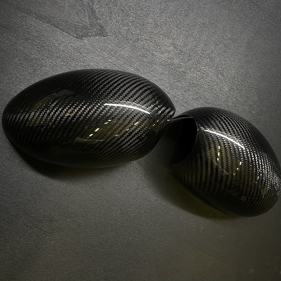 Side Mirror Caps in Carbon Fiber for MINI R55 / R56 / R57 / R58 / R59 / R60 / R61 by RSI c6