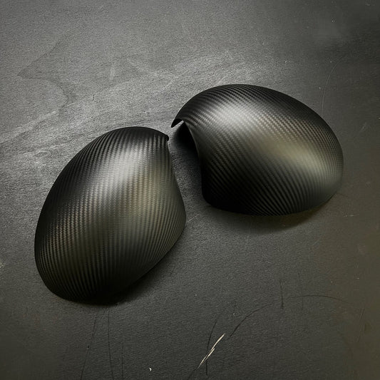 Side Mirror Caps in Carbon Fiber - MINI R55 / R56 / R57 / R58 / R59 / R60 / R61 - RSI c6