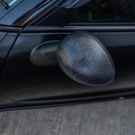 Side Mirror Caps in Forged Carbon Fiber for MINI R55 / R56 / R57 / R58 / R60 / R61 by RSI c6