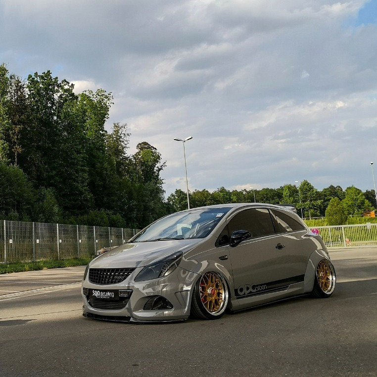 Wide Arches in Carbon Fiber - Opel/Vauxhall Corsa D OPC