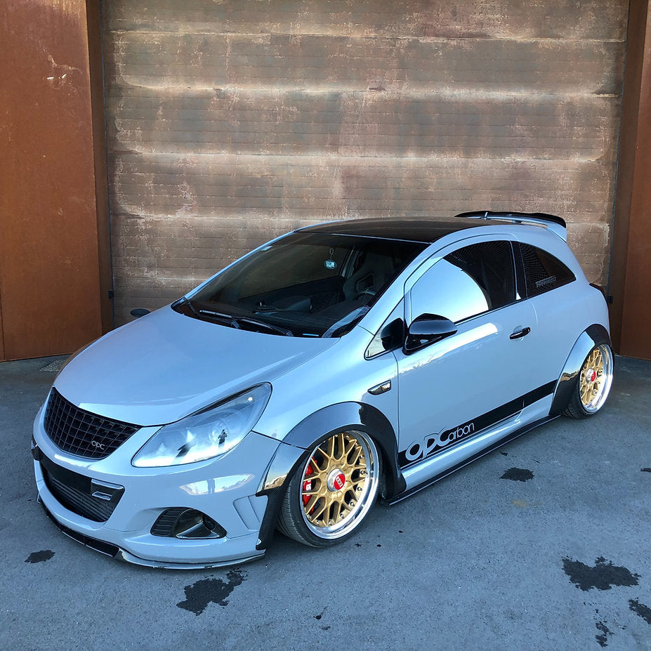 Wide Arches in Carbon Fiber - Opel/Vauxhall Corsa D OPC