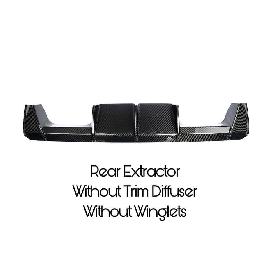 Rear Extractor in Carbon Fiber for BMW M3 G80 G81/M4 G82 G83 by RSI c6