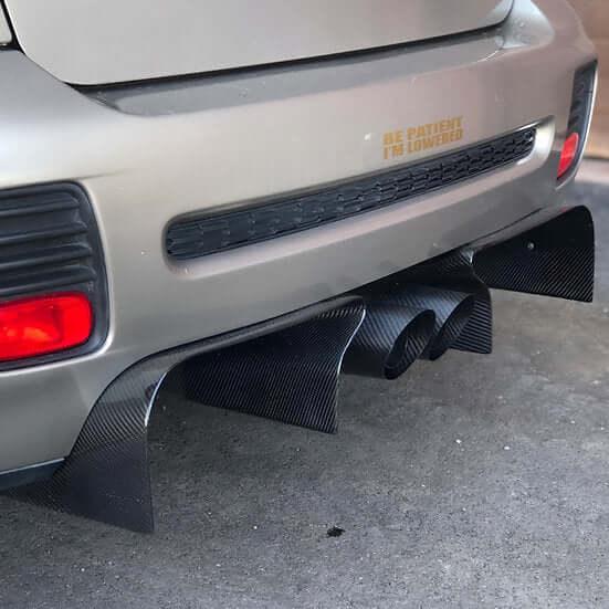 Rear Extractor in Carbon Fiber - MINI R50 / R52 / R53 / R56 / R57 / R58 / R59 - RSI c6