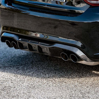 Rear Diffuser Extractor in Carbon Fiber for BMW F87 M2 & M2C by RSI c6