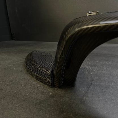 Rear Spats in Carbon Fiber for AUDI TT RS Pre FL 8S Mk3 by RSI c6