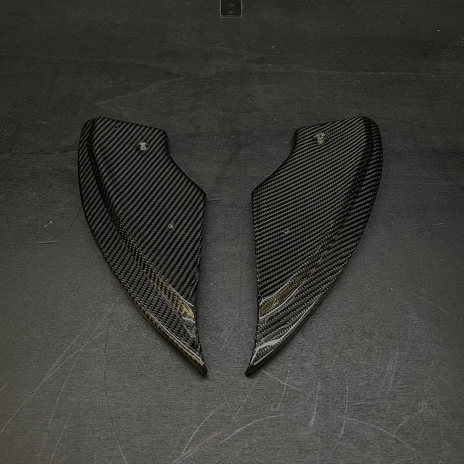 Rear Spats in Carbon Fiber for AUDI TT RS Pre FL 8S Mk3 by RSI c6