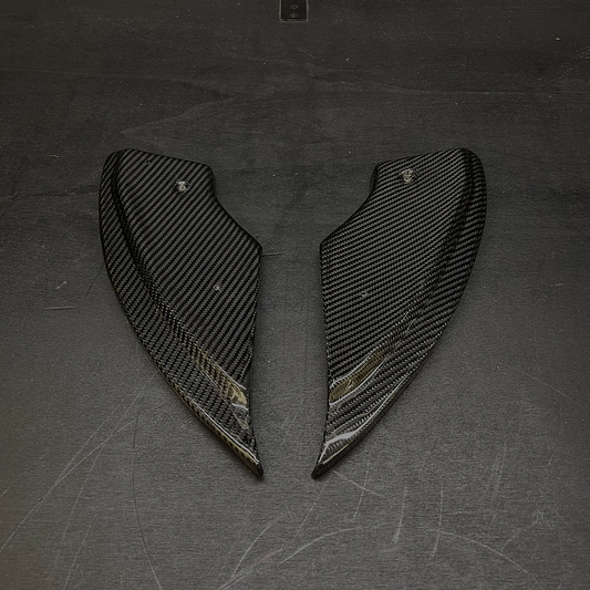 Rear Spats in Carbon Fiber for AUDI TT RS Pre FL 8S Mk3 by RSI c6