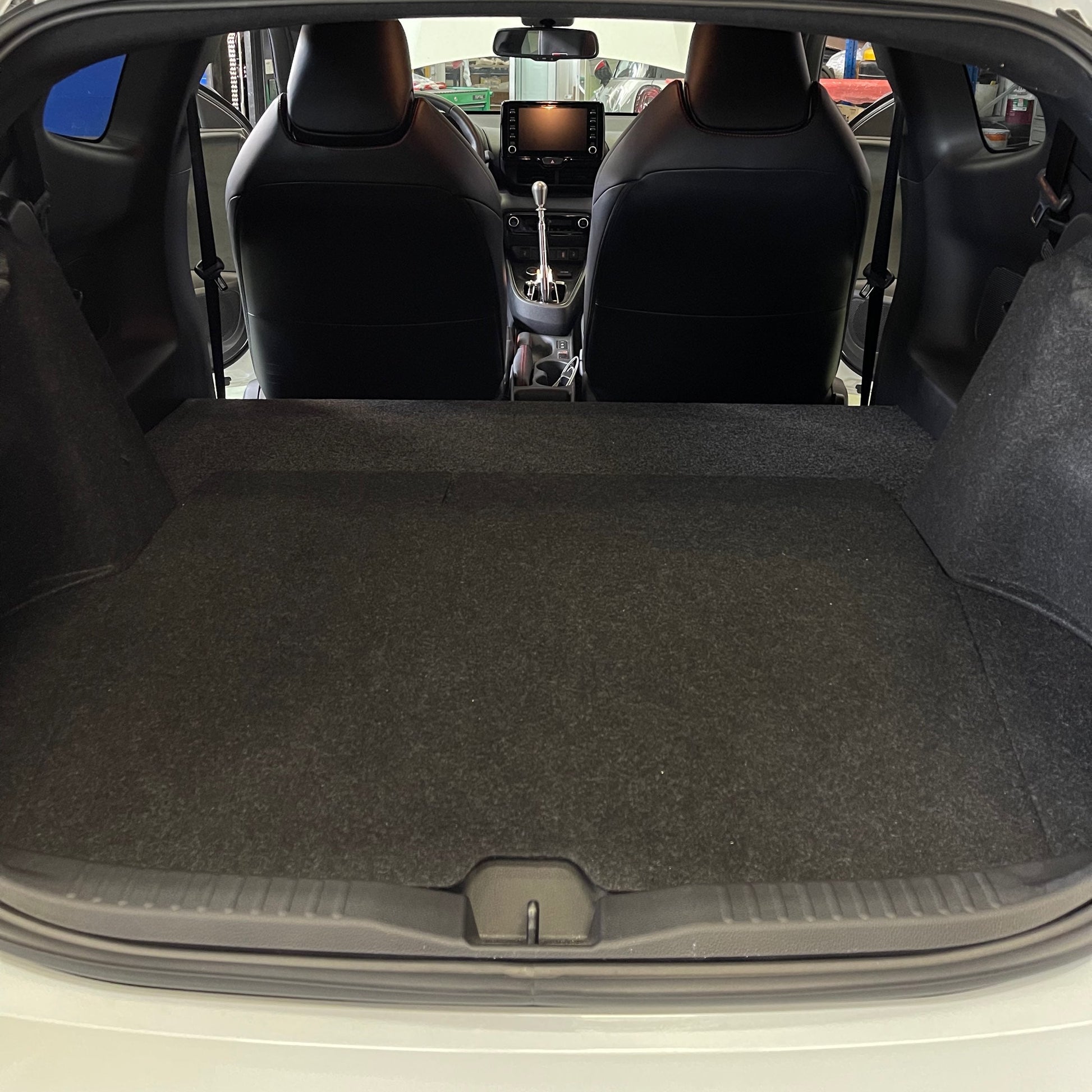 Rear Seat Delete Carpet for Toyota GR Yaris by RSI c6