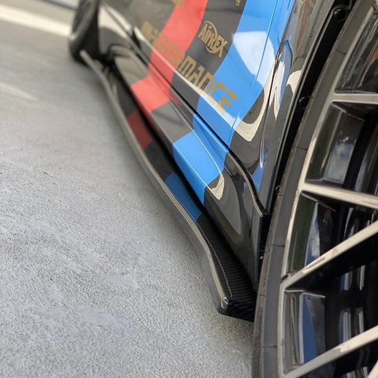 Side Skirts in Carbon Fiber for BMW F87 M2 & M2C by RSI c6