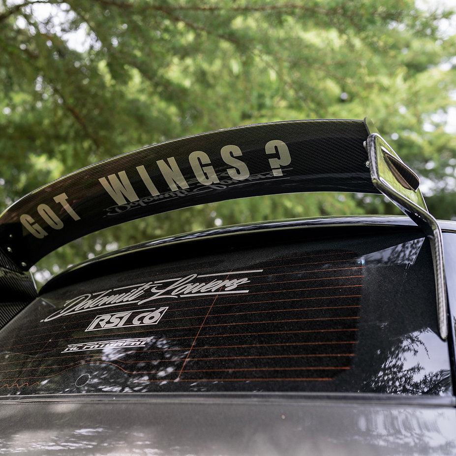 GP Style Spoiler in Carbon Fiber or Forged Carbon Versions - MINI R60 Countryman - RSI c6