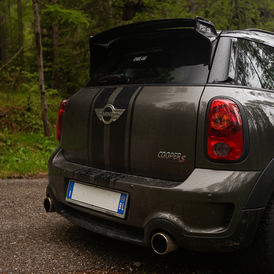 GP Style Spoiler in Carbon Fiber or Forged Carbon Versions for MINI R60 Countryman by RSI c6