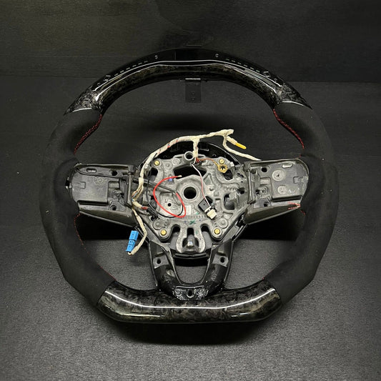 Steering Wheel Custom in Carbon Fiber/Forged Carbon - MINI F54 / F55 / F56 / F57 / F60 - RSI c6