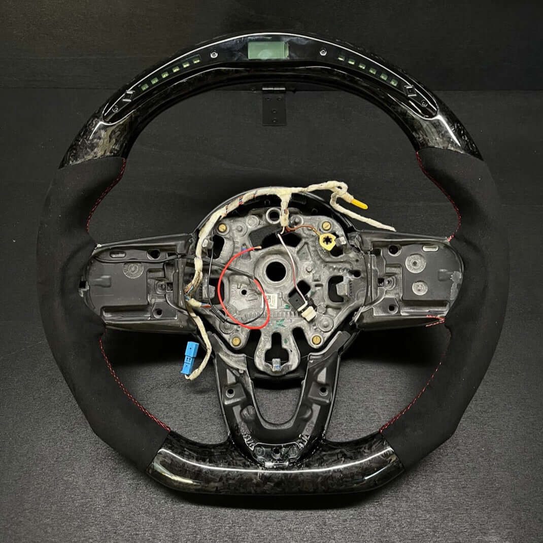 Steering Wheel Custom in Carbon Fiber/Forged Carbon for MINI F54 / F55 / F56 / F57 / F60 by RSI c6