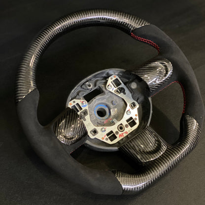 Steering Wheel Custom in Carbon Fiber or Forged - MINI R55 / R56 / R57 / R58 / R59 / R60 / R61 - RSI c6