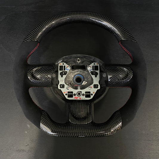 Steering Wheel Custom in Carbon Fiber or Forged - MINI R55 / R56 / R57 / R58 / R59 / R60 / R61 - RSI c6