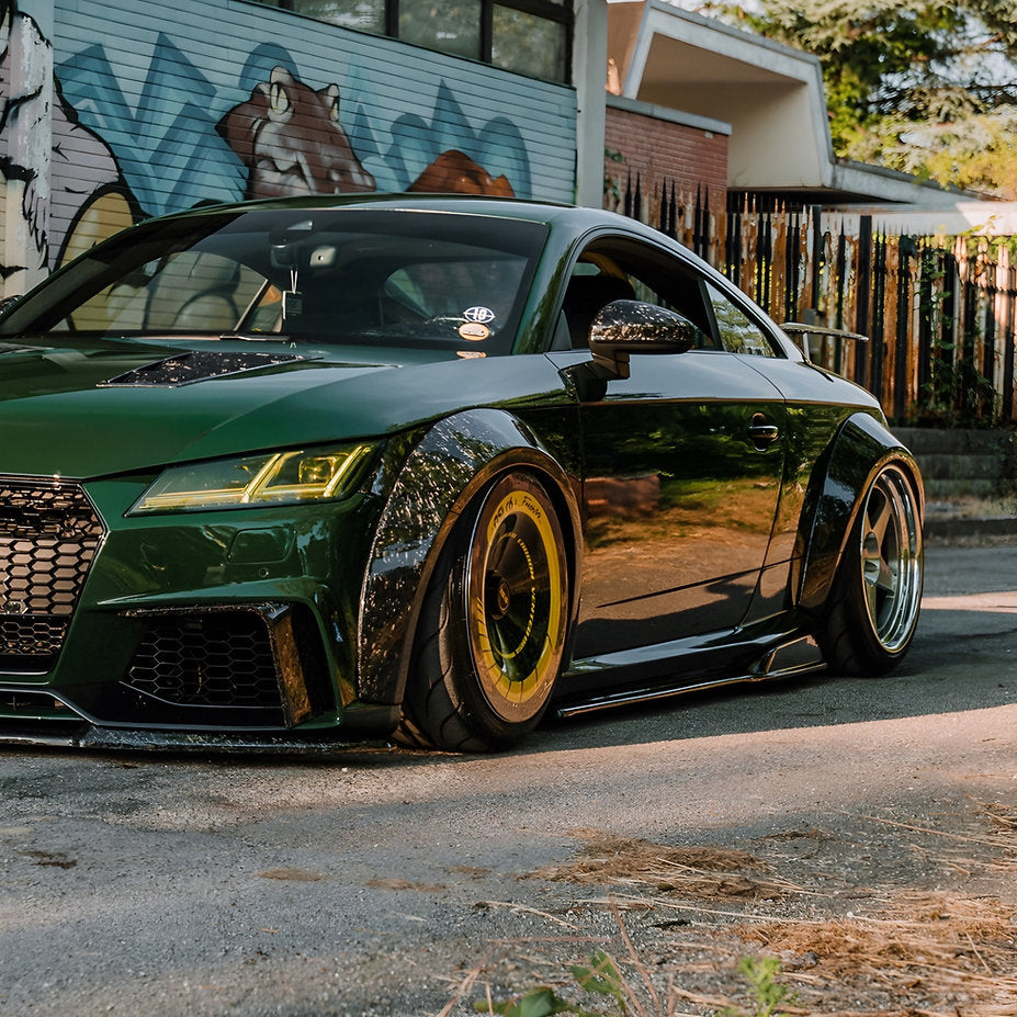 Wide Arches in Forged Carbon Fiber for AUDI TT / TTS / TT RS 8S Mk3 by RSI c6