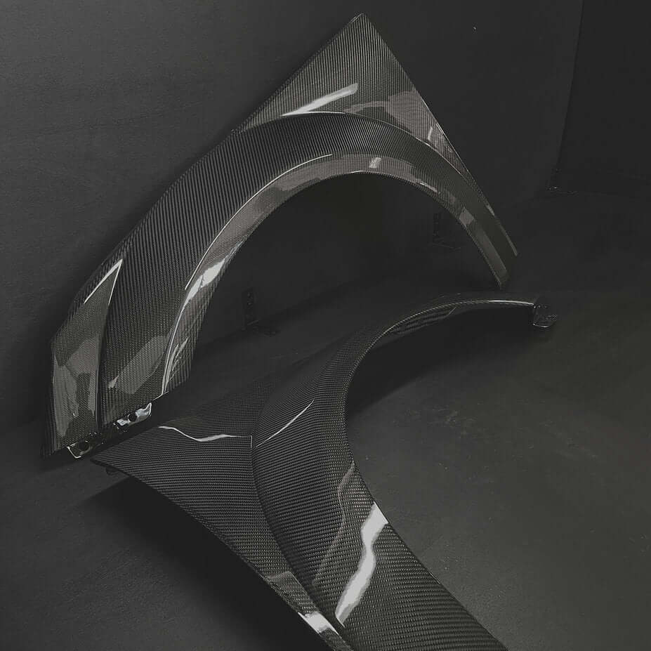 Wide Fenders in Carbon Fiber for AUDI TT / TTS / TT RS 8S Mk3 by RSI c6